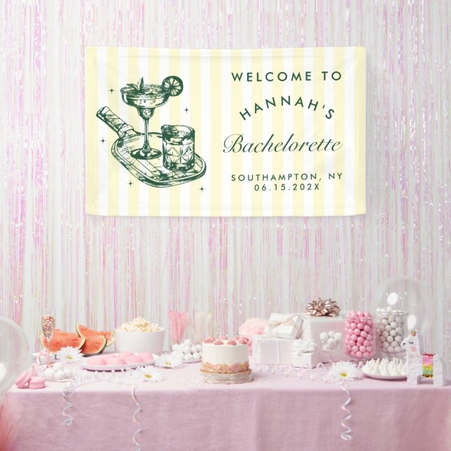 Banderoles Dernier Swing Avant Le Week-End Pickleball Bach (Fête)