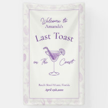 Dernier Toast sur la Côte Bachelorette Bienvenue