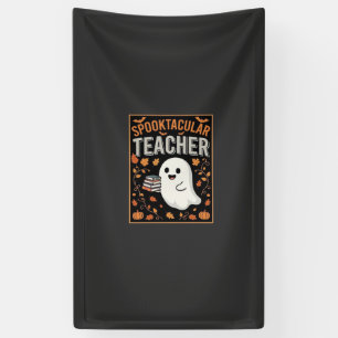 Banderoles Design de fantôme Halloween pour enseignant Spookt