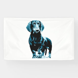 Banderoles Design moderne dachshund