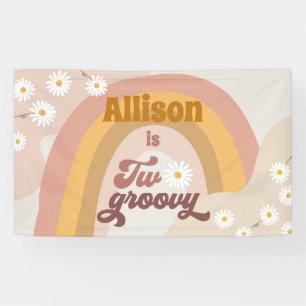 Banderoles Deux Super Retro Daisy Daisy Hippy