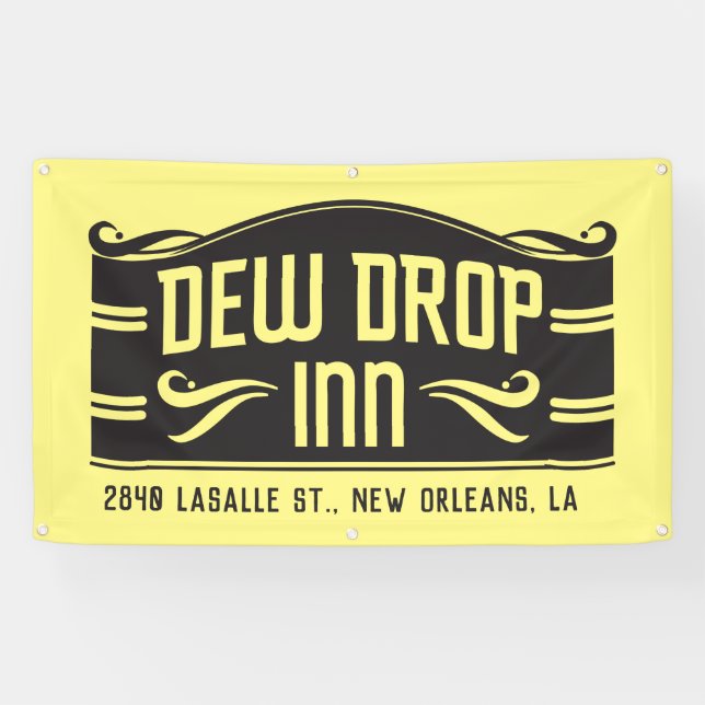 Banderoles Dew Drop Inn (Horizontal)