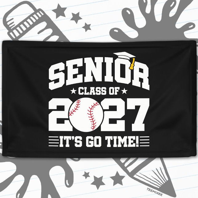 Banderoles Diplômation de Baseball C'est Parti Terminale Prom (Créateur téléchargé)