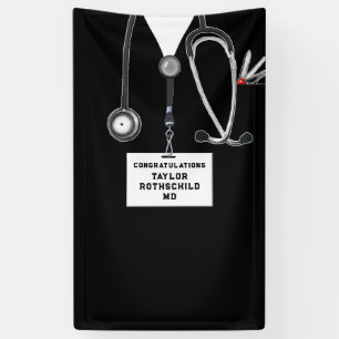 Banderoles Diplôme de l'école de médecine