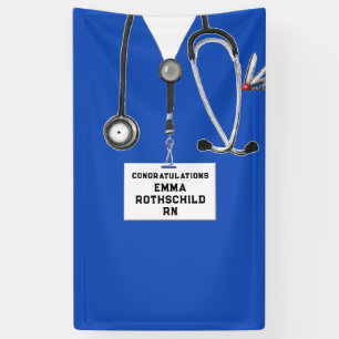 Banderoles Diplôme de l'école de soins infirmiers
