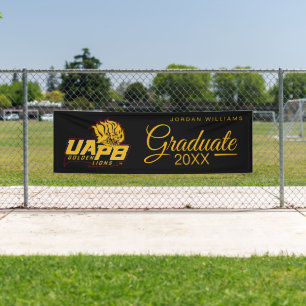Banderoles Diplômé de l'UAPB pour les lions d'or