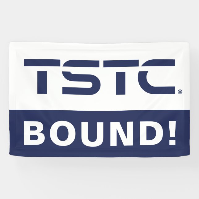 Banderoles Diplômé de Texas State Technical College (Horizontal)