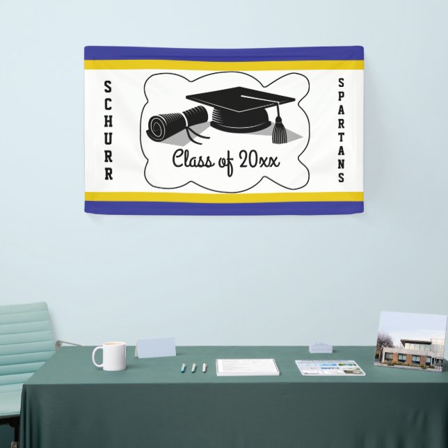 Banderoles Diplôme et diplôme (Salon professionnel)