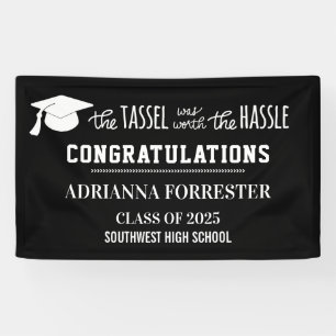 Banderoles Diplôme Le Tassel Vaut La Peine Du Hassle