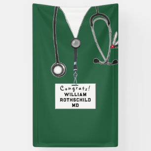 Banderoles Diplôme Médicale