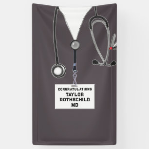 Banderoles Diplôme Médicale