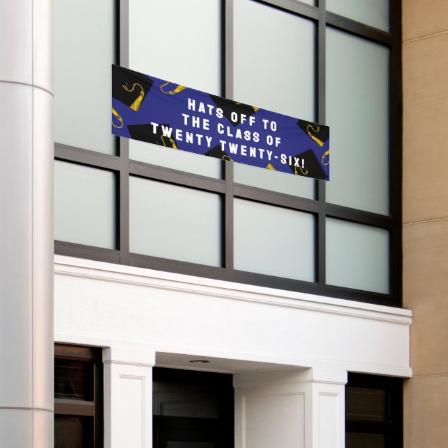 Banderoles Diplômé Promotion Supérieure 2026 (Bâtiment extérieur)