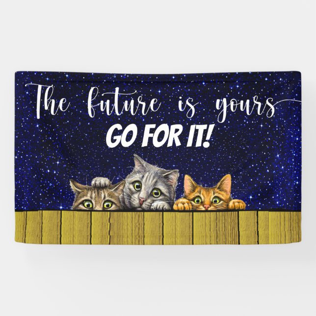 Banderoles DIPLÔME, Retraite, Etc. (Horizontal)