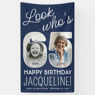 Banderoles DIY Couleurs • Joyeux 65e Anniversaire 2 Photos