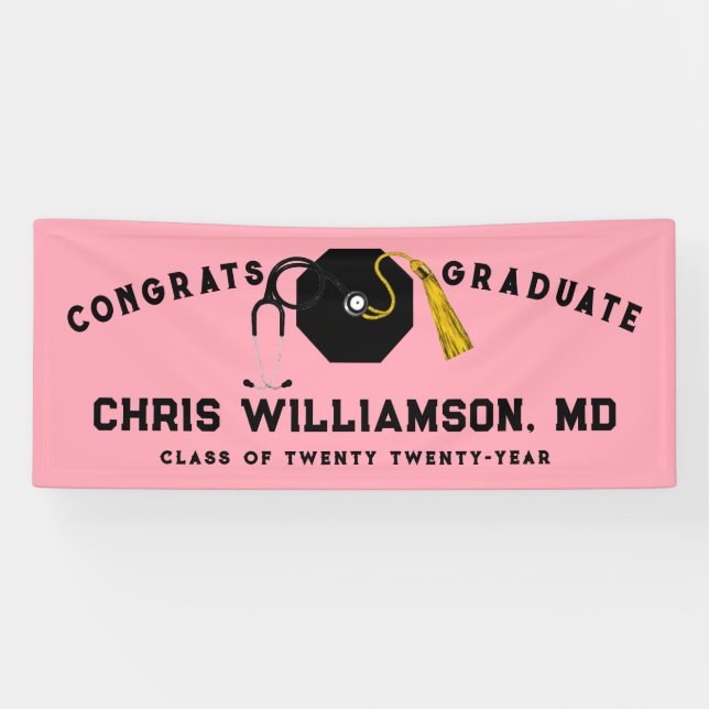 Banderoles Docteur Médicale (Horizontal)