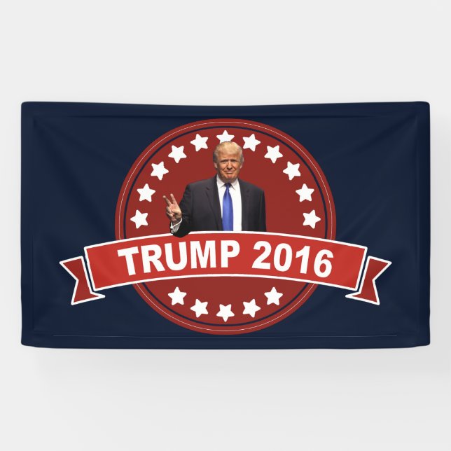 Banderoles Donald Trump 2016 (Horizontal)