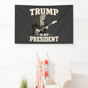 Banderoles Donald Trump est mon président