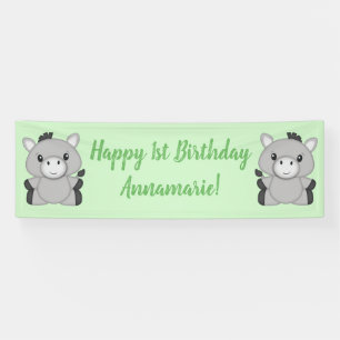 Banderoles Donkey Birthday Party