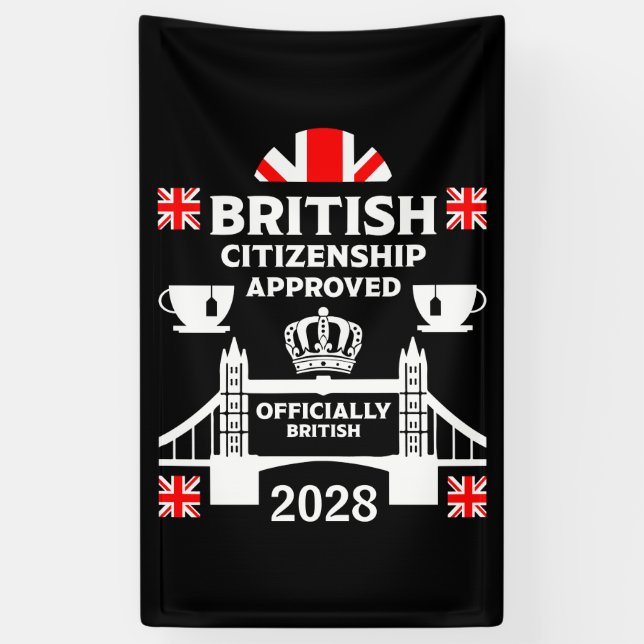 Banderoles Dons de citoyenneté britannique (Vertical)