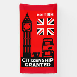Banderoles Dons de citoyenneté britannique