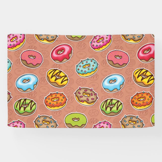 Banderoles Donuts  (Horizontal)