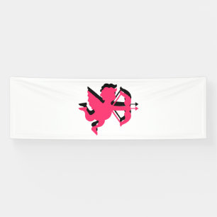 Banderoles Double Cupid Saint-Valentin 2,5x20 Vinyl