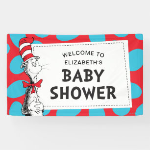 Banderoles Dr. Seuss Bébé Fête Chapeau Chaton