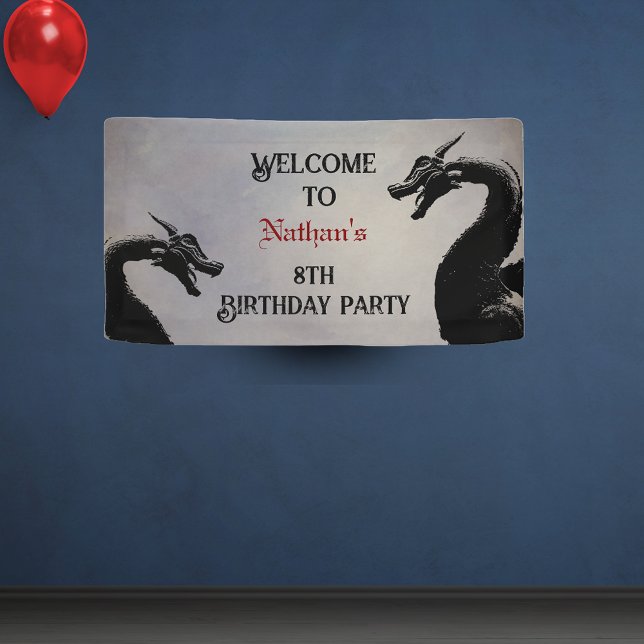 Banderoles Dragon mythique Personnalisé (Créateur téléchargé)