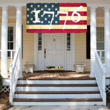 Drapeau américain Fête du 4 juillet 1776