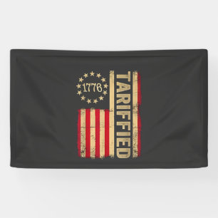 Banderoles Drapeau américain USA 1776 Tarrifs américains
