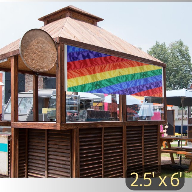 Banderoles Drapeau arc-en-ciel LGBT bandes arc-en-ciel gay pr (Créateur téléchargé)