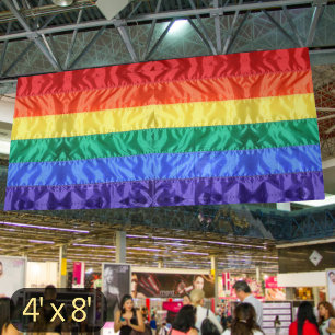 Banderoles Drapeau arc-en-ciel LGBTQ bandes arc-en-ciel LGBT 