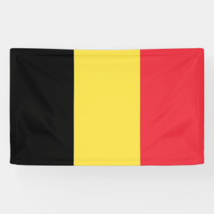 Banderoles Drapeau Belgique Tricolore