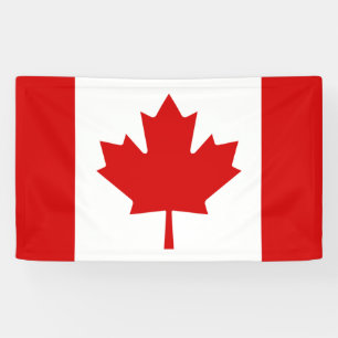 Banderoles Drapeau canadien