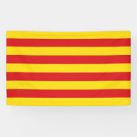 Drapeau catalan (Catalogne)