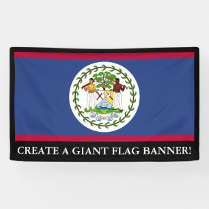 Banderoles Drapeau classique de Belize