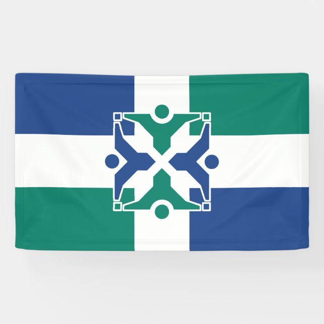 Banderoles Drapeau de Columbia (Missouri) (Horizontal)