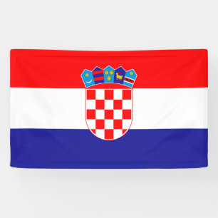 Banderoles Drapeau de Croatie
