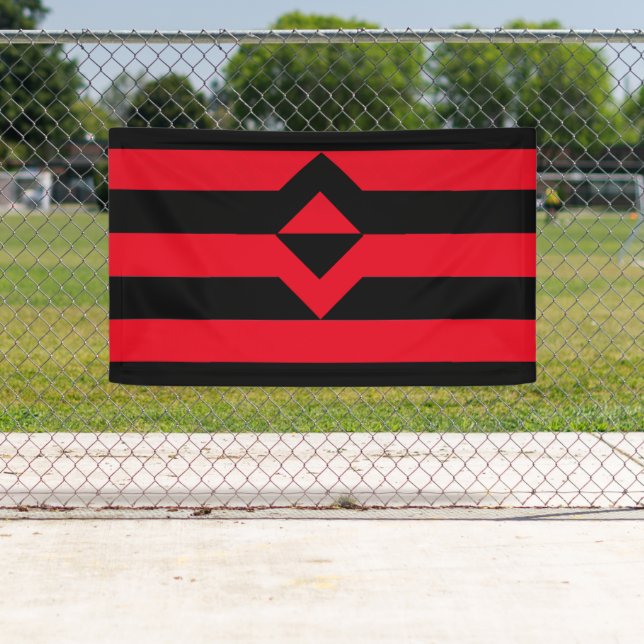 Banderoles Drapeau de fierté du poing (En situation)