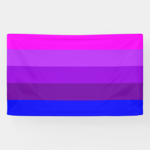Banderoles Drapeau de fierté transgenre alternatif