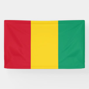 Banderoles Drapeau de Guinée