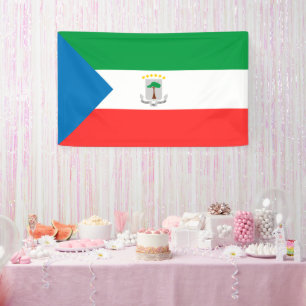 Banderoles Drapeau de Guinée équatoriale