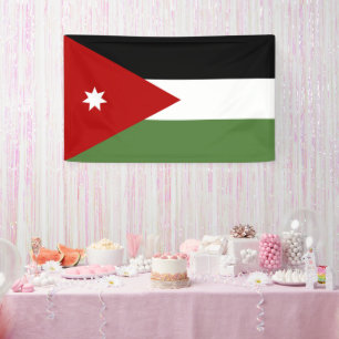 Banderoles Drapeau de Jordanie