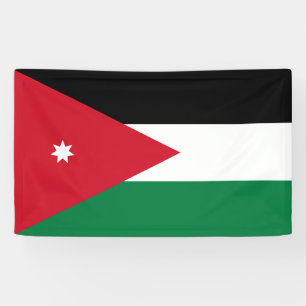 Banderoles Drapeau de Jordanie
