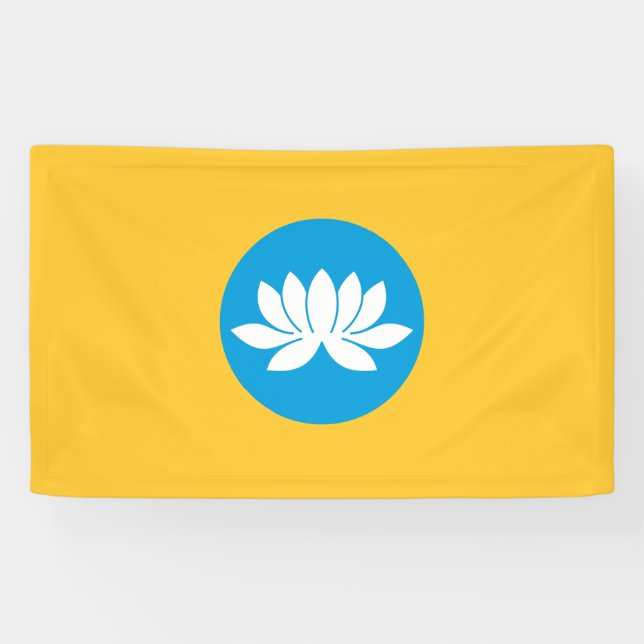 Banderoles Drapeau de Kalmoukie (Horizontal)