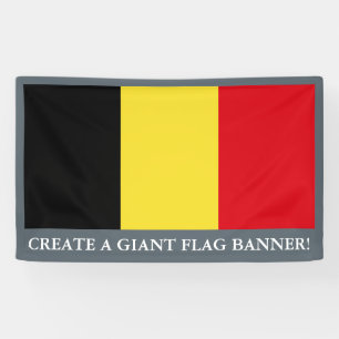 Banderoles Drapeau de la Belgique