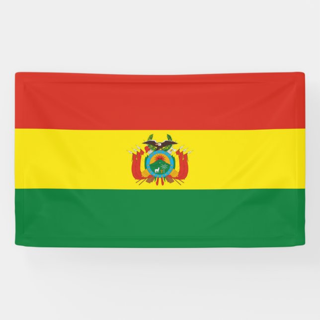 Banderoles Drapeau de la Bolivie (Horizontal)