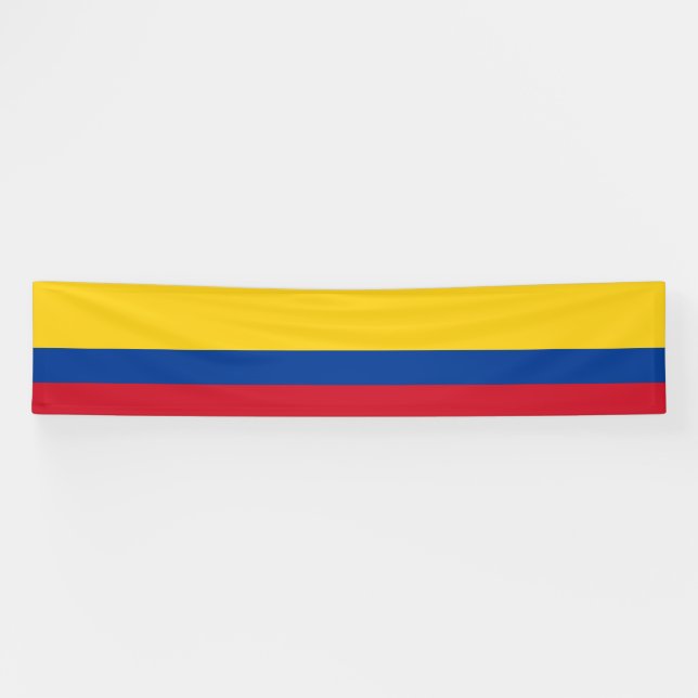 Banderoles Drapeau de la Colombie (Horizontal)