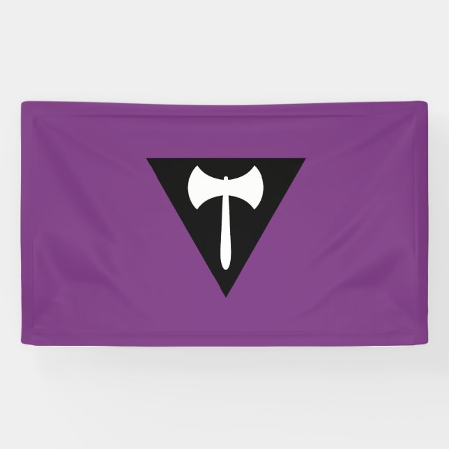 Banderoles Drapeau de la fierté lesbienne (Horizontal)