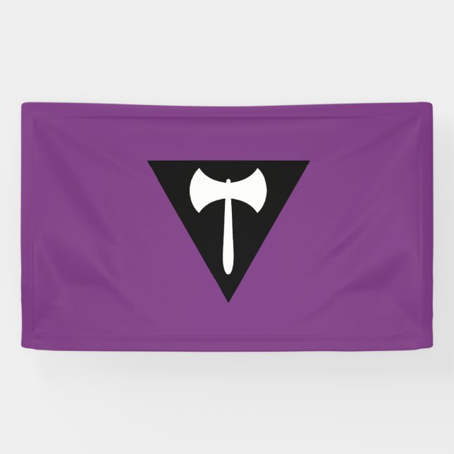 Banderoles Drapeau de la fierté lesbienne (Horizontal)
